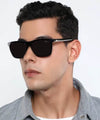 Sandy Black Wayfarer - SunglassesMart
