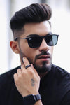 Unisex Black Wayfarer UV Protected Sunglass - SunglassesMart