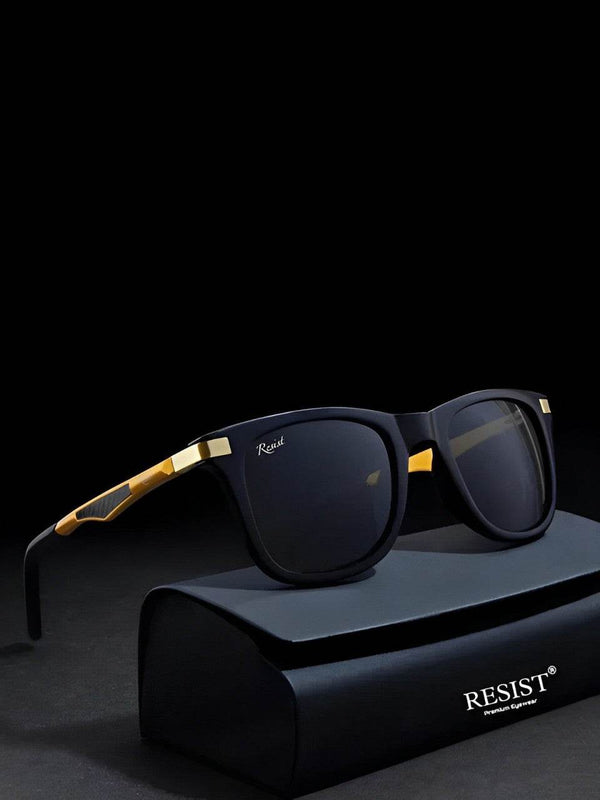 Unisex Wayfarer Black Sunglass - SunglassesMart
