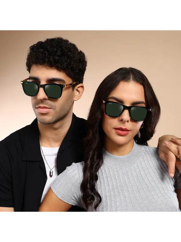 Unisex Wayfarer Green Sunglass - SunglassesMart