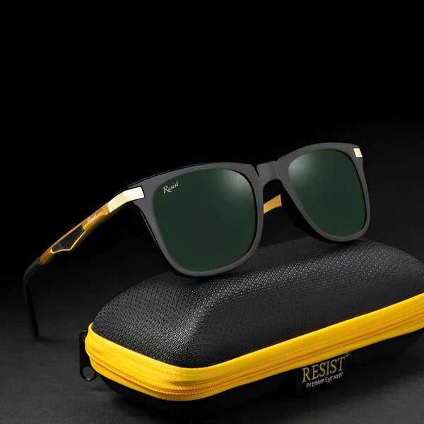 Unisex Wayfarer Green Sunglass - SunglassesMart