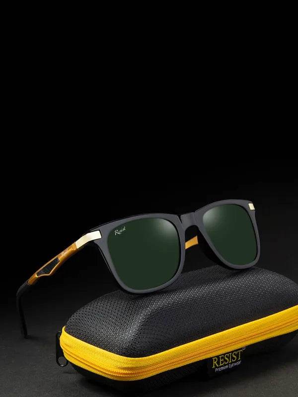 Unisex Wayfarer Green Sunglass - SunglassesMart