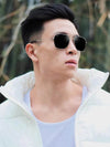 The War Rectangle Sunglasses - SunglassesMart