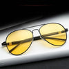 Vintage Black Pilot Sunglasses - SunglassesMart