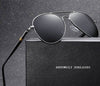 Vintage Black Pilot Sunglasses - SunglassesMart