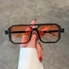 Vintage Double Bridge Sunglasses - Unisex Fashion Square Gradient Sun Glasses - SunglassesMart