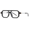 Vintage Double Bridge Sunglasses - Unisex Fashion Square Gradient Sun Glasses - SunglassesMart