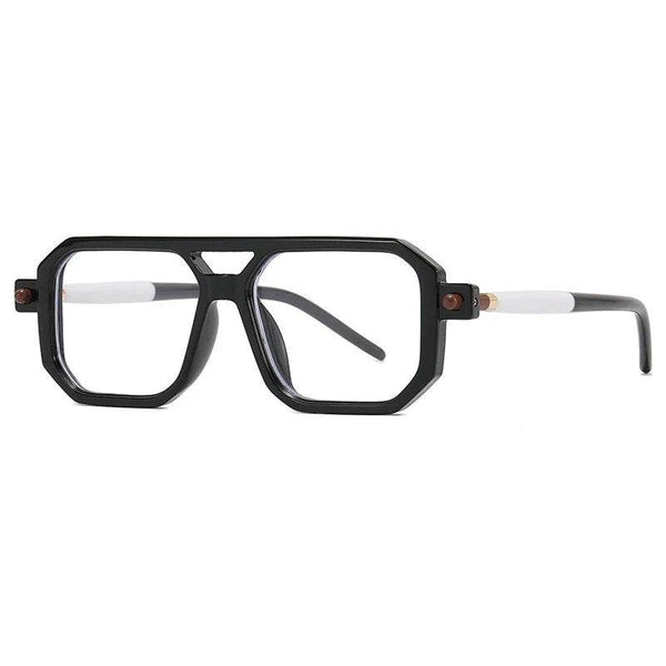 Vintage Double Bridge Sunglasses - Unisex Fashion Square Gradient Sun Glasses - SunglassesMart