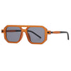 Vintage Double Bridge Sunglasses - Unisex Fashion Square Gradient Sun Glasses - SunglassesMart
