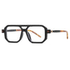 Vintage Double Bridge Sunglasses - Unisex Fashion Square Gradient Sun Glasses - SunglassesMart