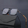 Vintage Double Bridge Sunglasses - Unisex Fashion Square Gradient Sun Glasses - SunglassesMart