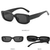 Vintage Rectangle Black Sunglasses - SunglassesMart