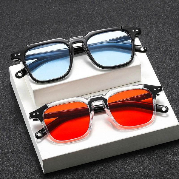 Vintage Square Frame Sunglasses - Fashionable Unisex Shades - SunglassesMart