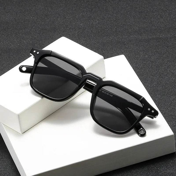 Vintage Square Frame Sunglasses - Fashionable Unisex Shades - SunglassesMart