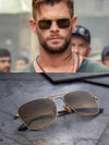 Gradient Rectangle Sunglasses - SunglassesMart