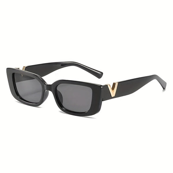 Unisex Oversized Square Glasses – Trendy Full-Rim Eyewear
