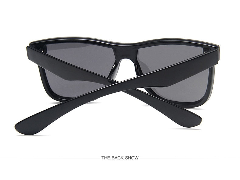 Anti-Reflective Mirror Rimless Square Sunglasses