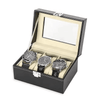Decorative Durable Luxury PU Leather Watch Box - SunglassesMart