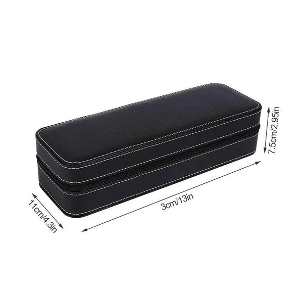 Portable 6 Slots Watch Box Desktop Watch Case Household Watch Organizer - SunglassesMart