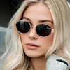 Must-Have Stylish Oval Glasses Vintage Metal Frame Elegance - SunglassesMart