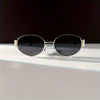 Must-Have Stylish Oval Glasses Vintage Metal Frame Elegance - SunglassesMart