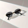 Must-Have Stylish Oval Glasses Vintage Metal Frame Elegance - SunglassesMart
