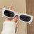 Trendy Hot Small Rectangle Sunglasses - SunglassesMart