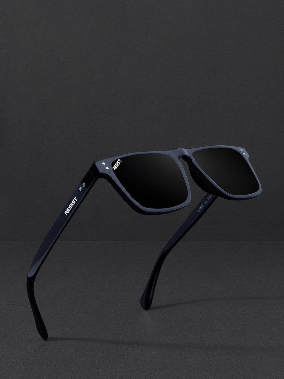Classic Square Biking Driving Eye Protection Sunglasses (55 mm) - SunglassesMart