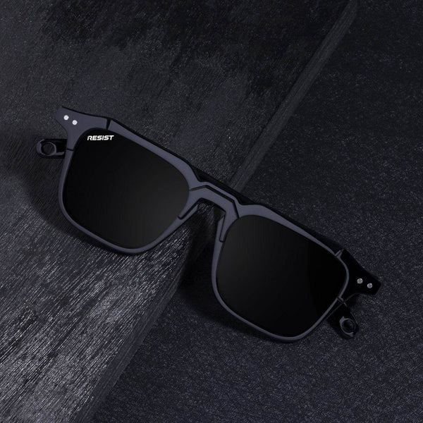 Classic Black Wayfarer Sunglasses (52 mm) - SunglassesMart