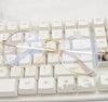 Vintage Hexagonal Eyeglasses - SunglassesMart
