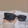 Unisex Oversized Square Glasses – Trendy Full-Rim Eyewear