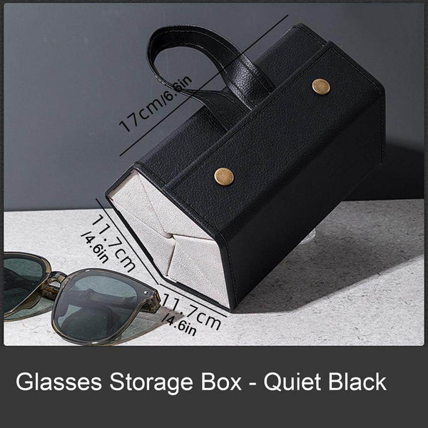 SUNGLASSES MART Portable Eyeglass Organizer Sunglasses Storage Box - SunglassesMart