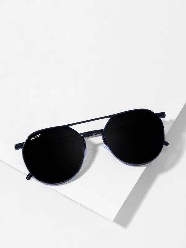 Stevan Black Oval Glasses - SunglassesMart