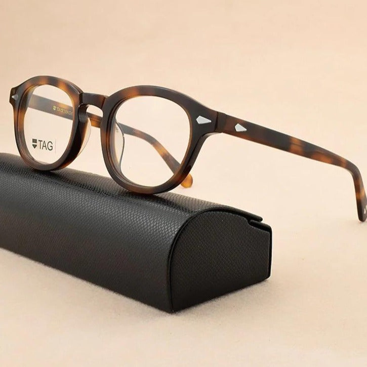 Vintage glasses frame men spectacle frames eyeglasses frames for men/women computer round glasses frame women