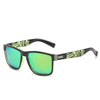 Polarized Green Sports Square Sunglasses - SunglassesMart