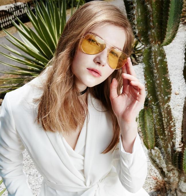 New Stylish Day Night Yellow Candy Aviator Sunglasses For Men And Women-Sunglassesmart
