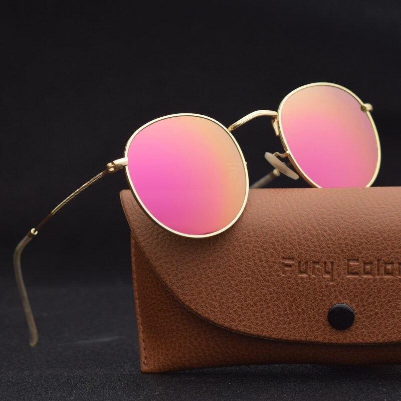 Buy New Steampunk Vintage Round Sunglasses Mens Women-Jackmarc