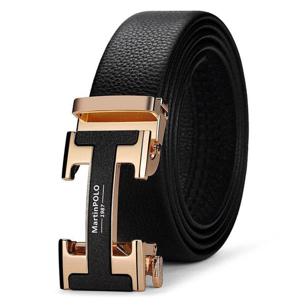 Buy Designer Automatic Buckle Leather Belt For Men - SunglassesMart