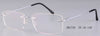 Rimless Glasses Man Points Women Titanium Optical Frames - SunglassesMart