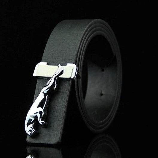 Buy Jaguar Designer Buckle Leather Belt For Men - SunglassesMart