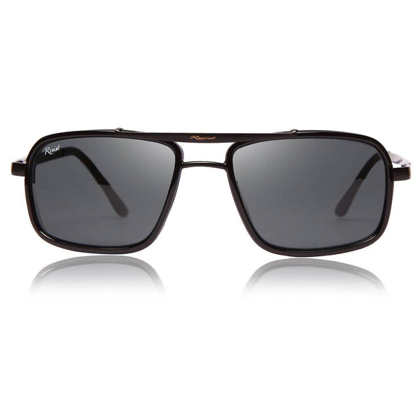 Vintage Black Rectangle Sunglasses - SunglassesMart