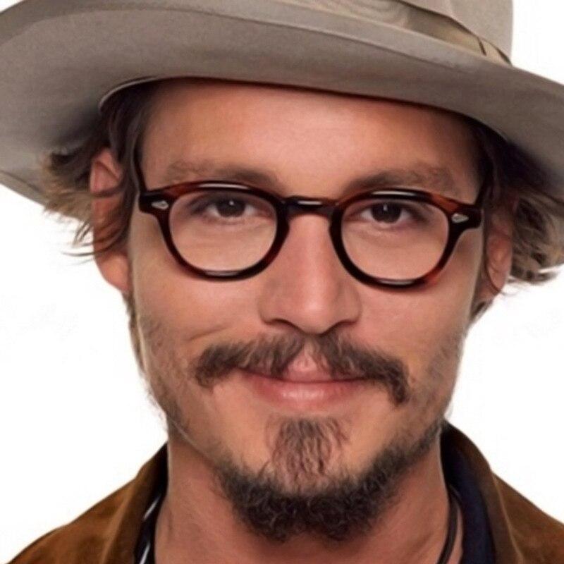 Johnny Depp Style Men Retro Vintage Prescription Glasses