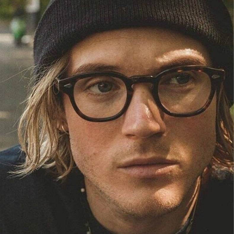 Depp Inspired Style Glasses Eyeglasses - SunglassesMart