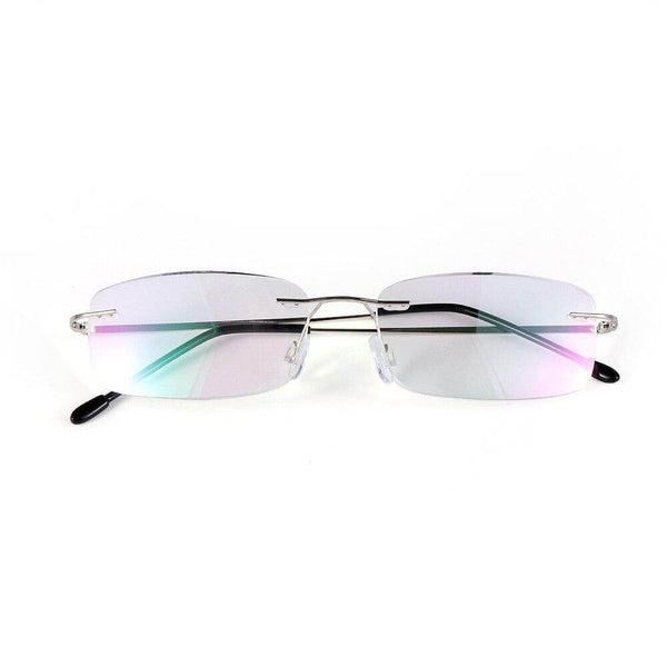 Fashion Reading Glasses Rimless Ultra-Light Frame - SunglassesMart