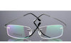 Rimless Titanium Glasses Frames Flexible Optical Frame - SunglassesMart