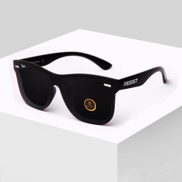 Polarized Black Wayfarer Sunglass - SunglassesMart