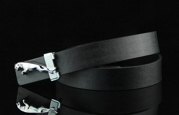 Buy Jaguar Designer Buckle Leather Belt For Men - SunglassesMart