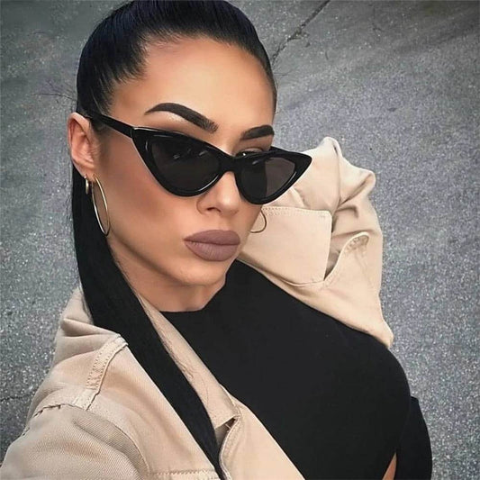 Small Triangle Sunglasses Female Shades - SunglassesMart