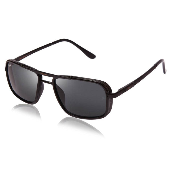 Vintage Black Rectangle Sunglasses - SunglassesMart