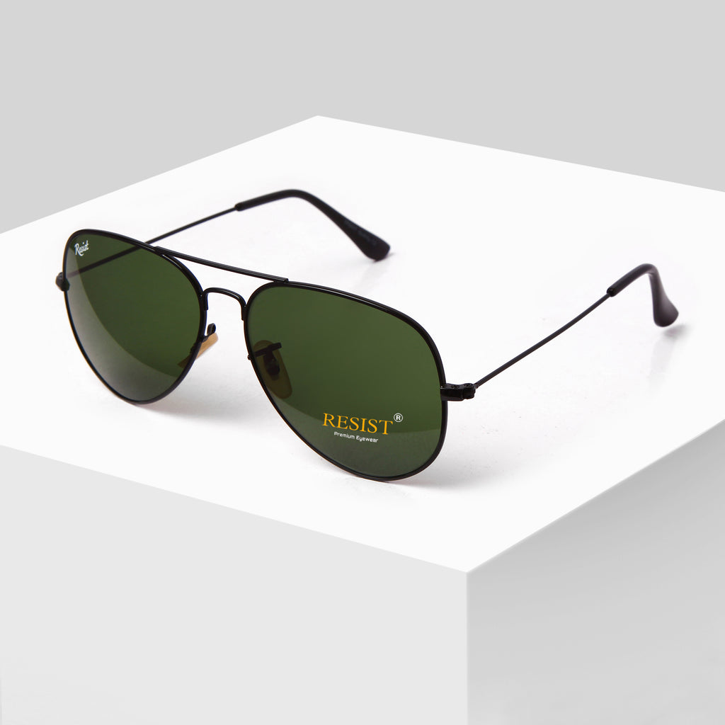 Buy Designer Green Aviator Sunglasses For Men Women-SunglassesMart
